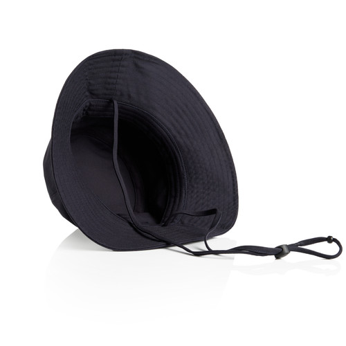 NAVY - BACK wide-brim-bucket-hat-navy-back